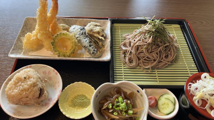 天ぷらとざる蕎麦のランチがおいしい「味処てるきな」